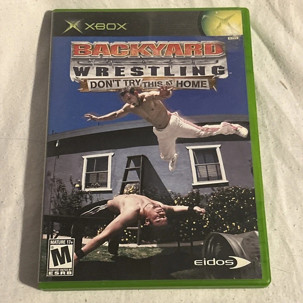 Backyard Wrestling: Don't Try This at Home (Microsoft Xbox, 2003) No Manual